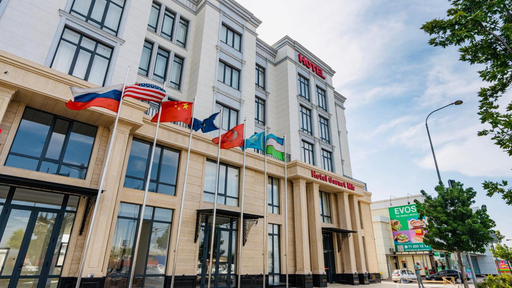 Garnet Mir Hotel Taszkent Zewnętrze zdjęcie